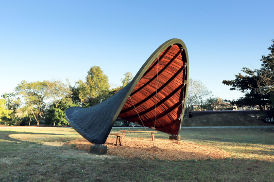 KATENARA: perspective view at sunrise (photo credit: Building Simplexity Lab)